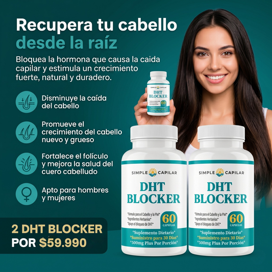 DHT Blocker - Detiene la Caída Capilar Precio habitual