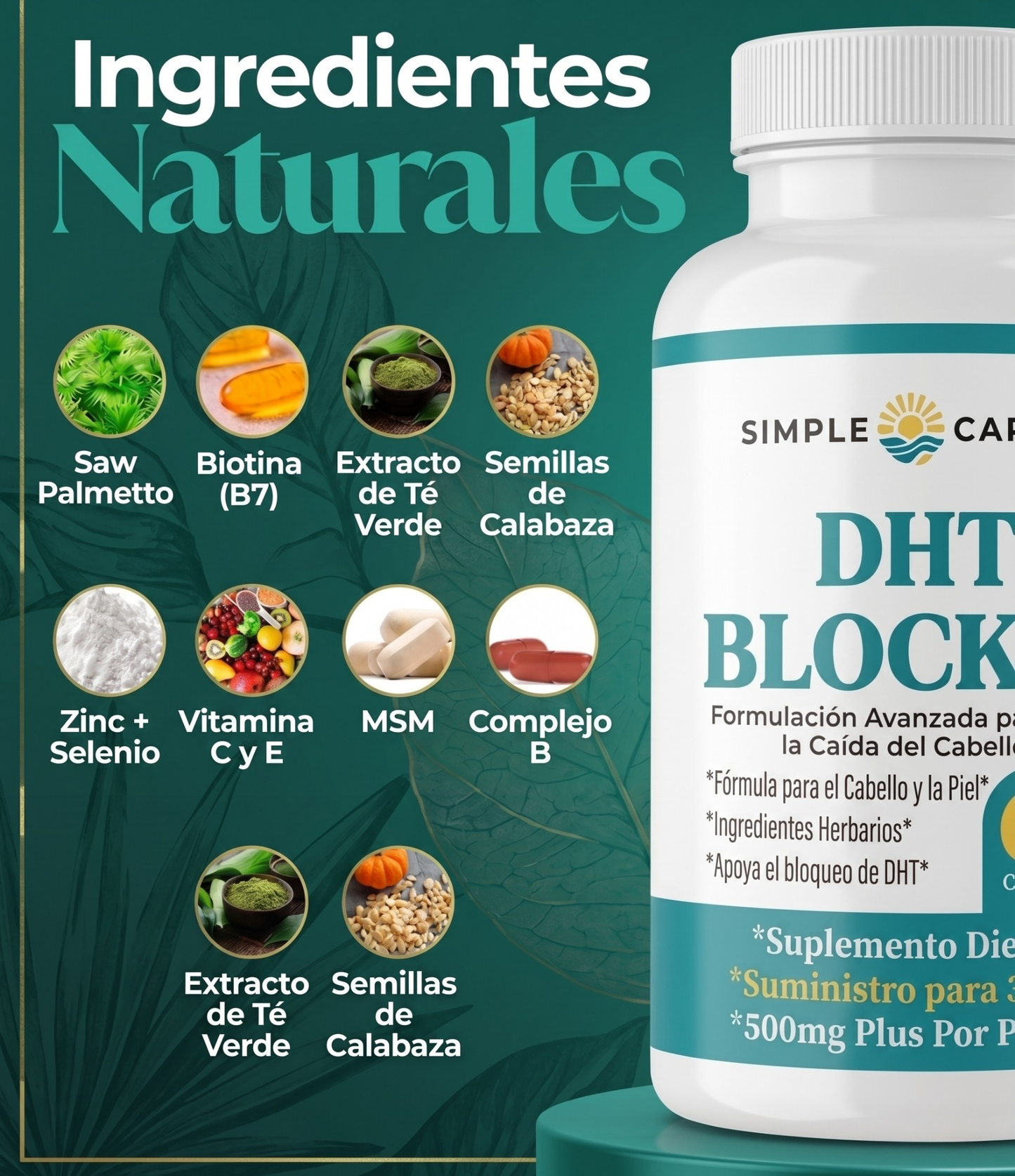 DHT Blocker - Detiene la Caída Capilar Precio habitual